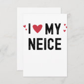 Valentine's day Neice Couples Matching St Valentin (Front/Back)