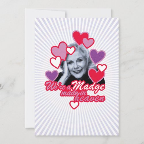 Valentines Day Neighbours Card w Madge