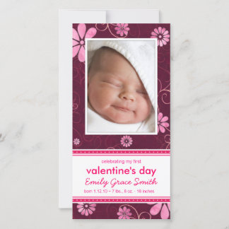Valentine's Day - New Baby Announcement