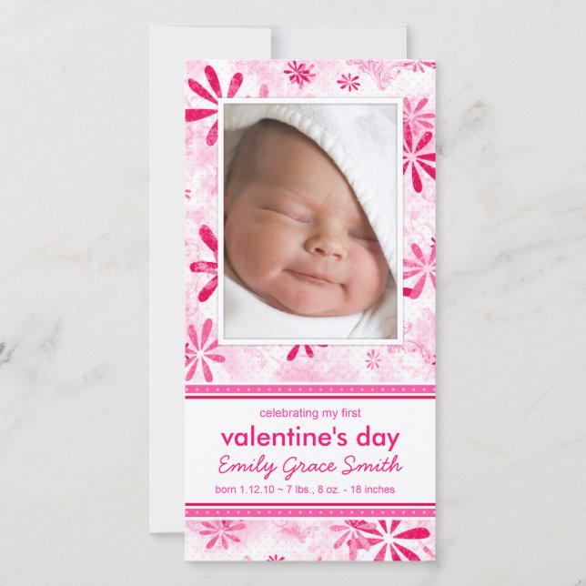 Valentine's Day - New Baby Announcement (Front)