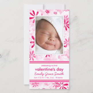 Valentine's Day - New Baby Announcement