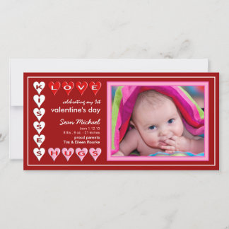 Valentine's Day - New Baby Announcement