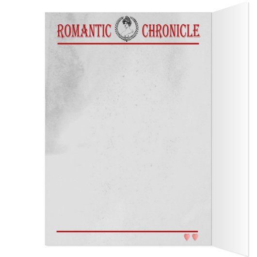 Valentine's Day Newspaper cover (Inside (Left))