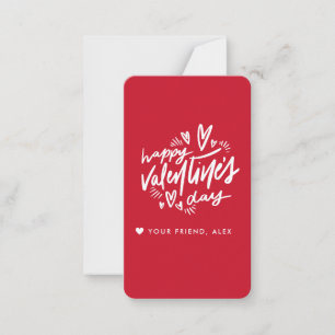 Valentine's Day Note Card