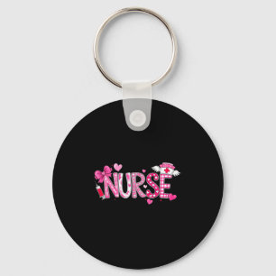 Valentines Day Nurse Graphic Nk Patterns For Woman Keychain