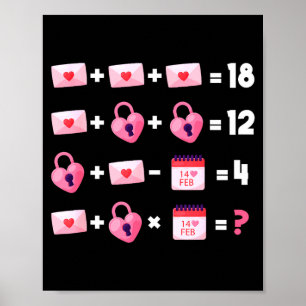 Valentines Day Order Of Operations Valentines Math Poster