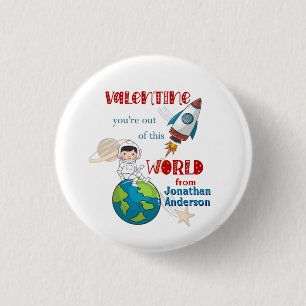 Valentines Day Out Of This World Space Button