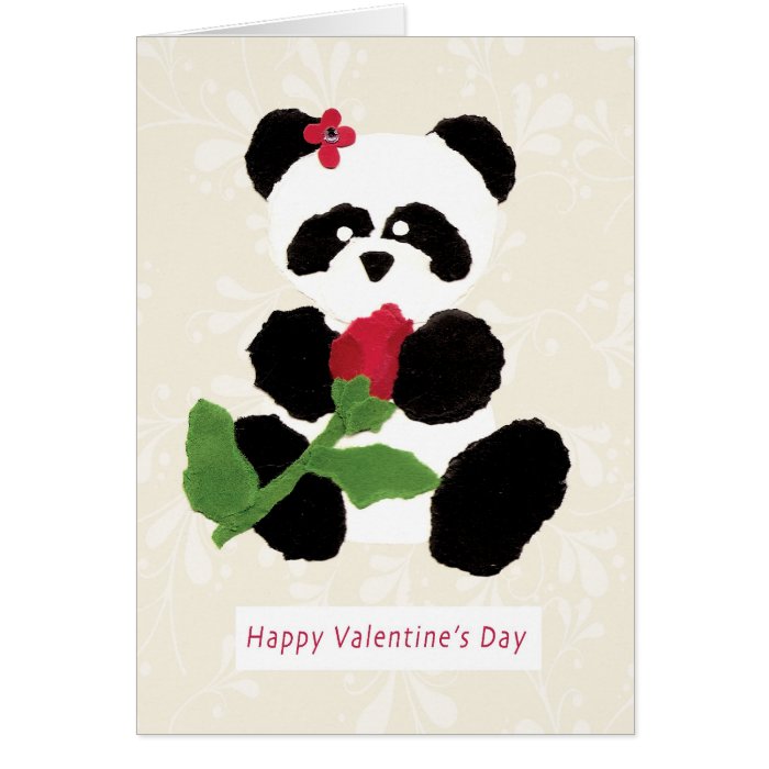 Valentine's Day Panda Cards