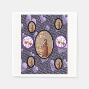 Valentine's Day Paper Napkins