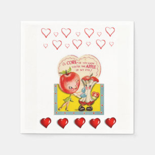 Valentine's Day Paper Napkins