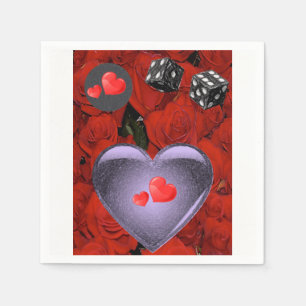 Valentine's Day Paper Napkins