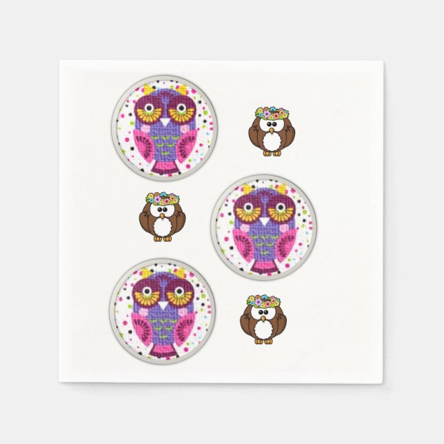 Valentine's Day Paper Napkins (Front)