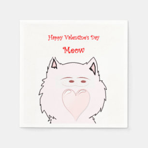 Valentine's Day Paper Napkins