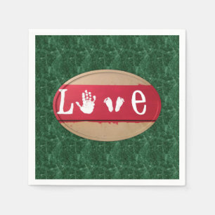 Valentine's Day Paper Napkins