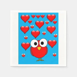 Valentine's Day Paper Napkins