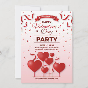 Valentine's Day Party Invitation
