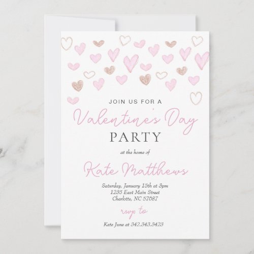 Valentines Day Party Invitation