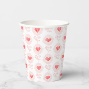 Valentine's Day Party Paper Cup