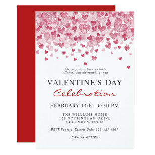 valentines day invitations zazzle valentines invitations