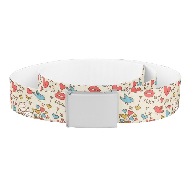 Valentine's Day Pattern with Cupid Belt (Coil)