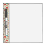Valentine&#39;s Day Pattern with Cupid Dry-Erase Board