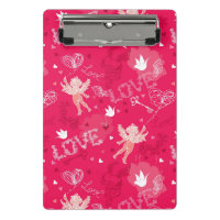 Valentine's Day Pattern With Cupid