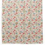 Valentine&#39;s Day Pattern with Cupid Shower Curtain