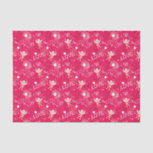 Valentine's Day Pattern With Cupid Tissue Paper