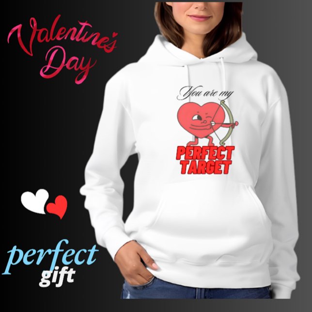 Valentine's Day Perfect Love Romantic Gift For Her Hoodie (Creator Uploaded)