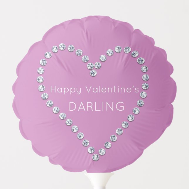 Valentine's Day Personalized Balloon (Front)