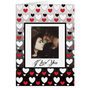 Valentine's Day Personalized Picture and Text Cards