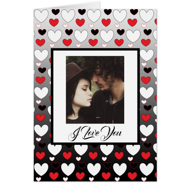  Valentine's Day Personalized Picture and Text Cards (Front)