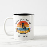 Valentine's Day Photo Best Boyfriend By Par Golfer Two-Tone Coffee Mug<br><div class="desc">Retro Best Boyfriend By Par design you can customize for dad, stepfather, grandpa or any golf enthusiast who's also a dad. Perfect gift for the best father, step daddy or grandfather ever who loves club sports or golfing The text "BEST BOYFRIEND BY PAR" can be customized with any moniker by...</div>