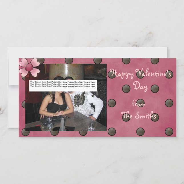 Valentine's Day Photo Card (Front)