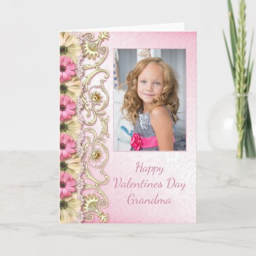 Valentines Day Photo Card for Grandma