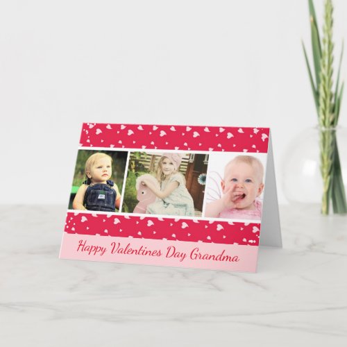 Valentines Day Photo Card for Grandma