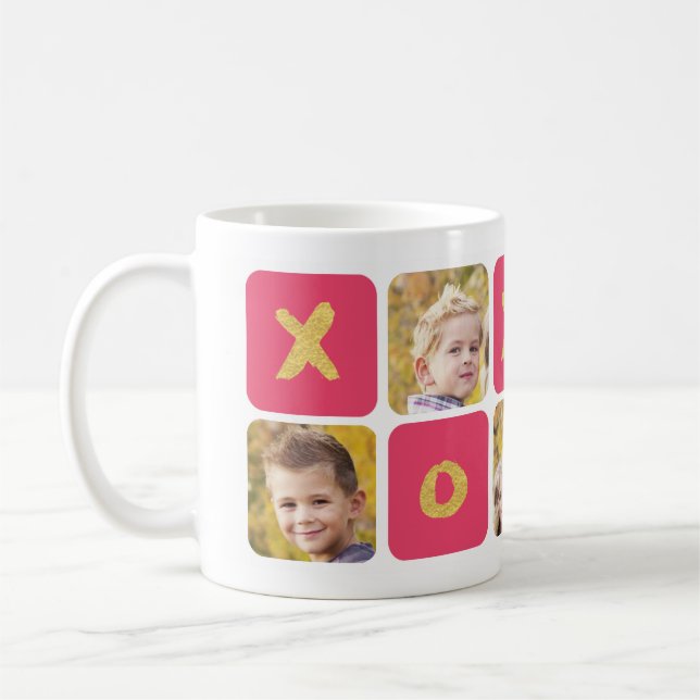 Valentine's Day Photo Collage Mug (Left)
