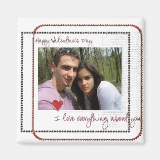 valentines day photo magnets