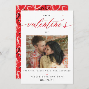 Valentine's Day Photo Wedding Save The Date