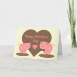 Valentine's Day - Pigs in the Mud Holiday Card