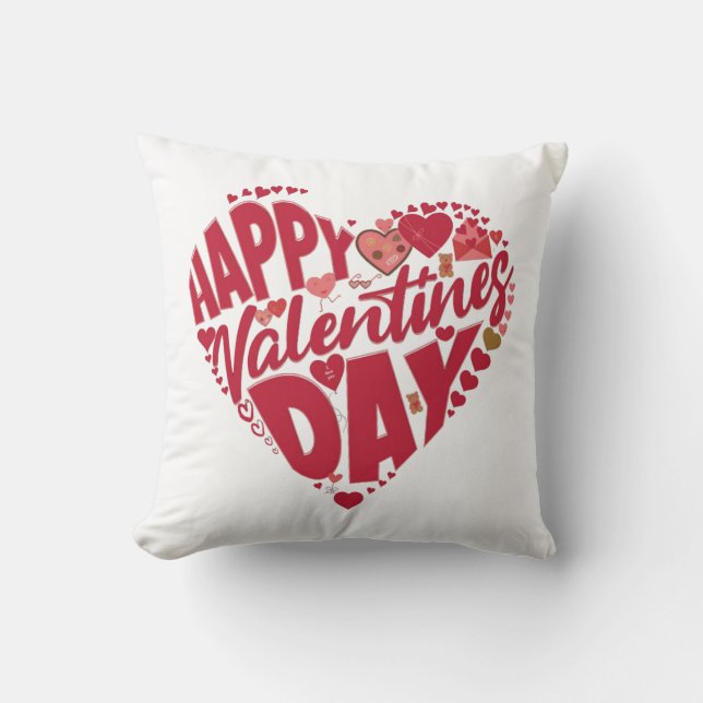 Valentine's Day Pillow (Front)