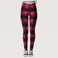 Pink Love Leggings 