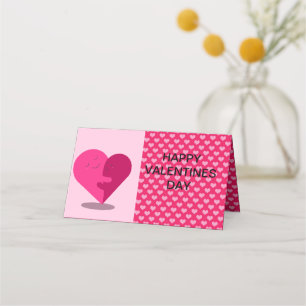 Valentines day place card