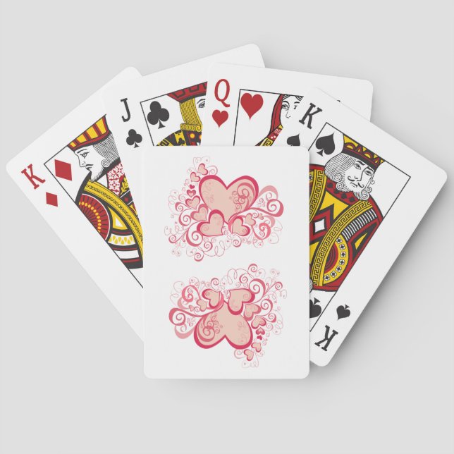 Valentine's Day Playing Cards (Back)