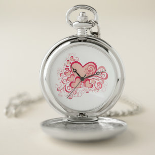 Valentine's Day Pocket Watch
