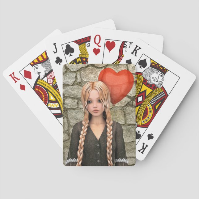 Valentines Day Poker Cards (Back)