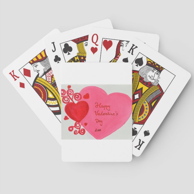 Valentine's Day Poker Cards (Back)