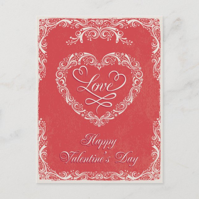 Valentine's Day Postcard (Front)