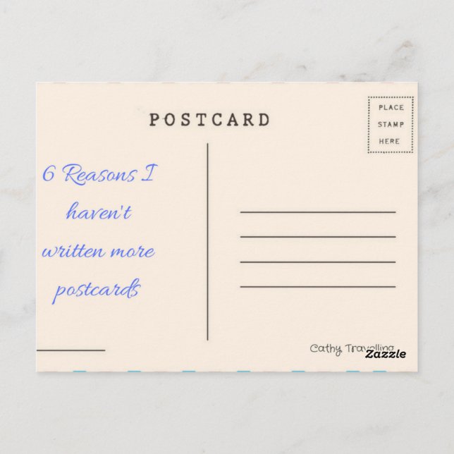 Valentine's Day Postcard (Back)