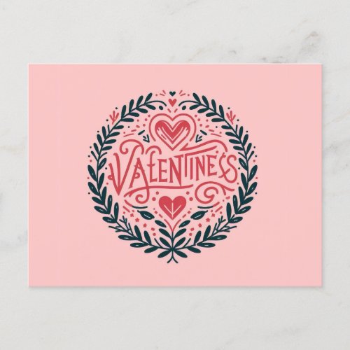 valentines day  postcard